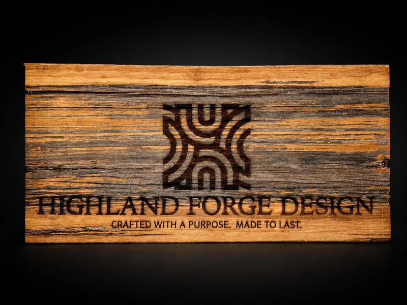Custom Design Reclaimed Wood Sign