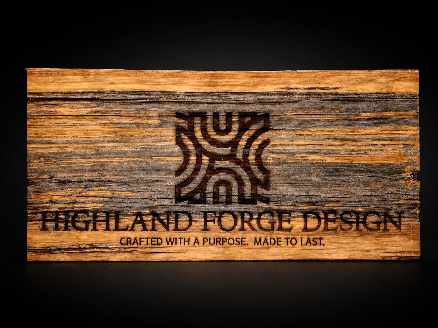 Custom Design Reclaimed Wood Sign